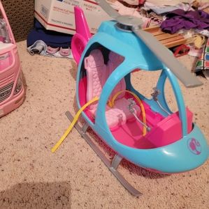 Barbie helicopter